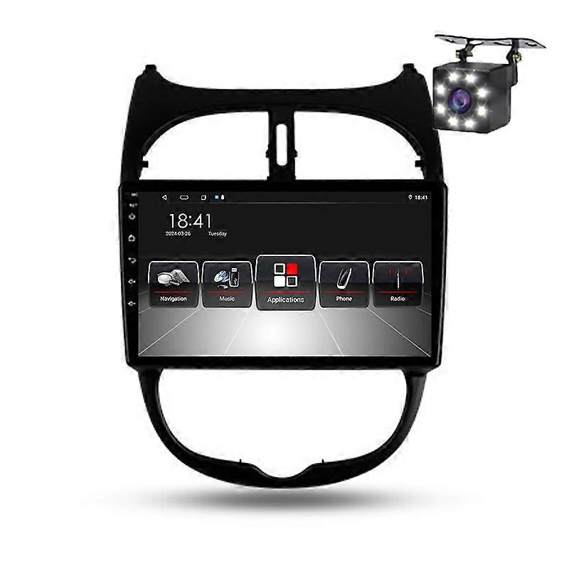 Car Multimedia Radio For Peugeot 206 1998 - 2012 Android Navigation Player Stereo Carplay