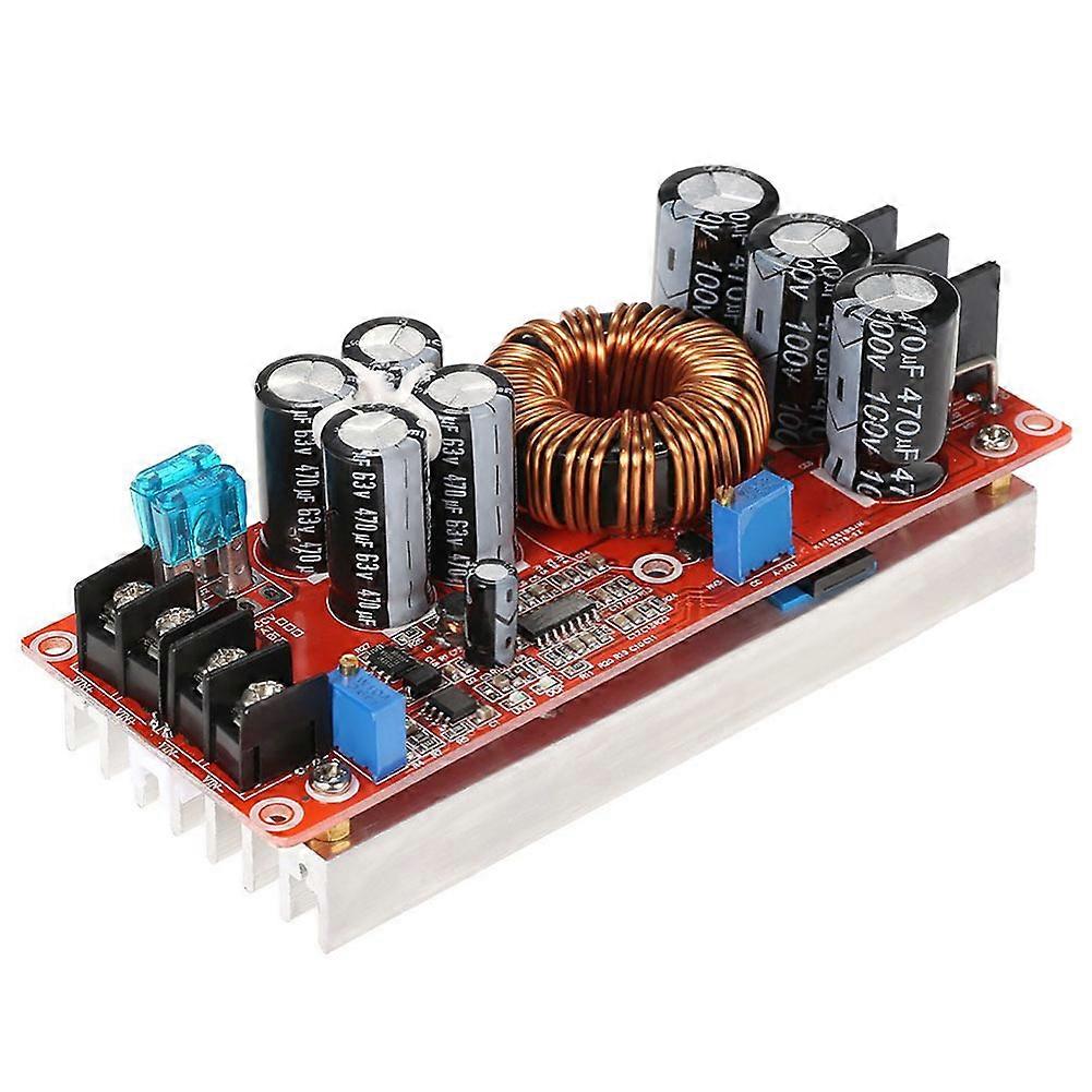 1200W 20A DC Converter Boost Car Step-Up Supply Module Adjustable Voltage Converter 8-60V to 12-83V