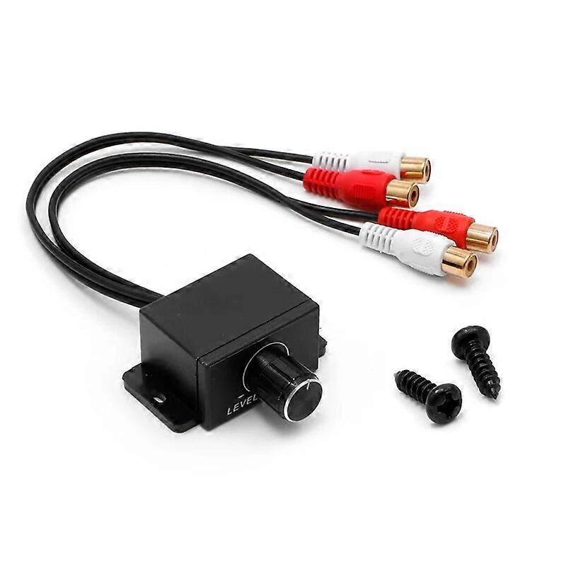 Car Amplifier Bass RCA Level Remote Volume Control Knob LC-1 Universal