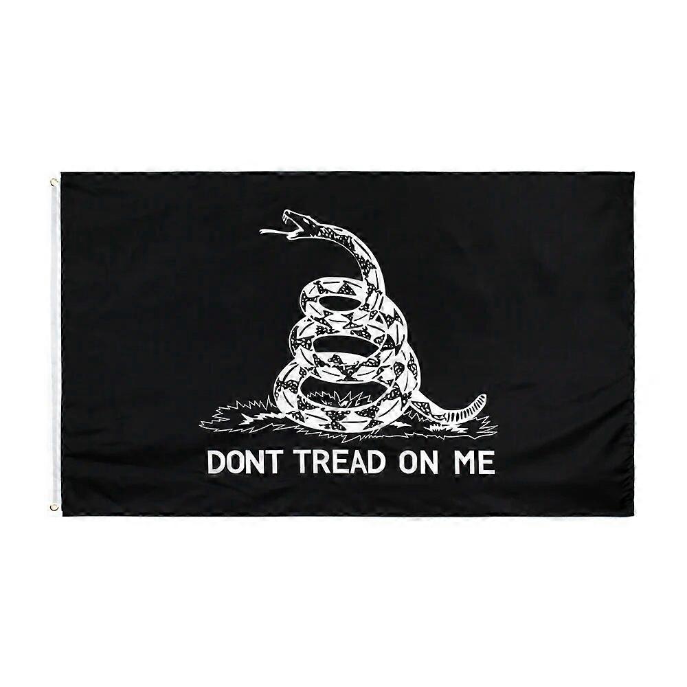 90x150cm Dont Tread on me Tea Party Rattle Snake Gadsden Flag