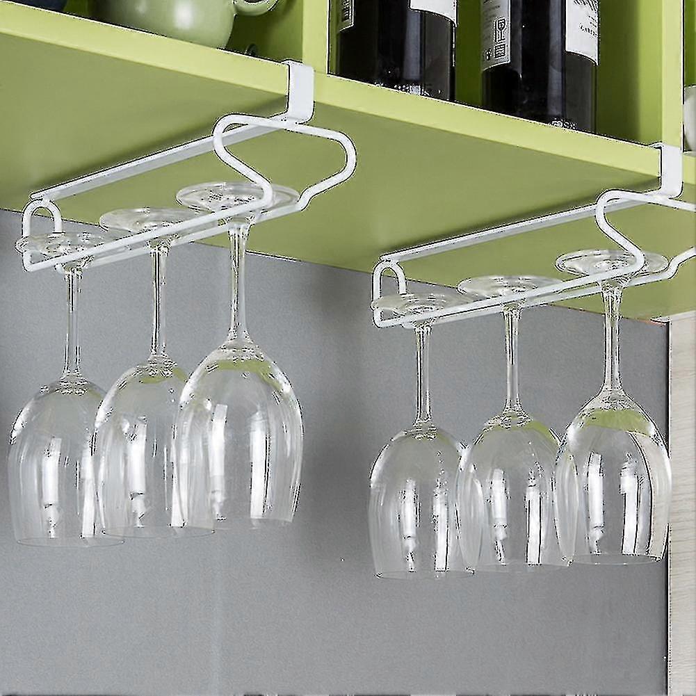 Inverted No Punch Wire Simple Cabinet Wine Rack Wine Racks