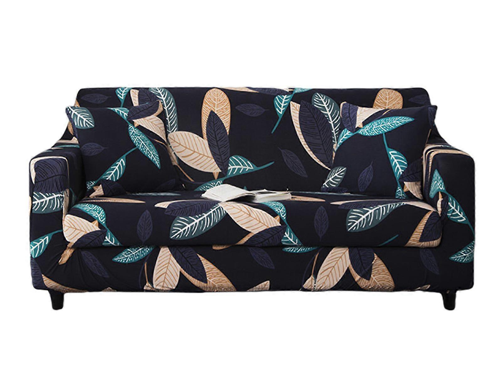 2-seters sofa dekker Stretch Lounge Sofa Slipcover Protector Sofa Cover Style3