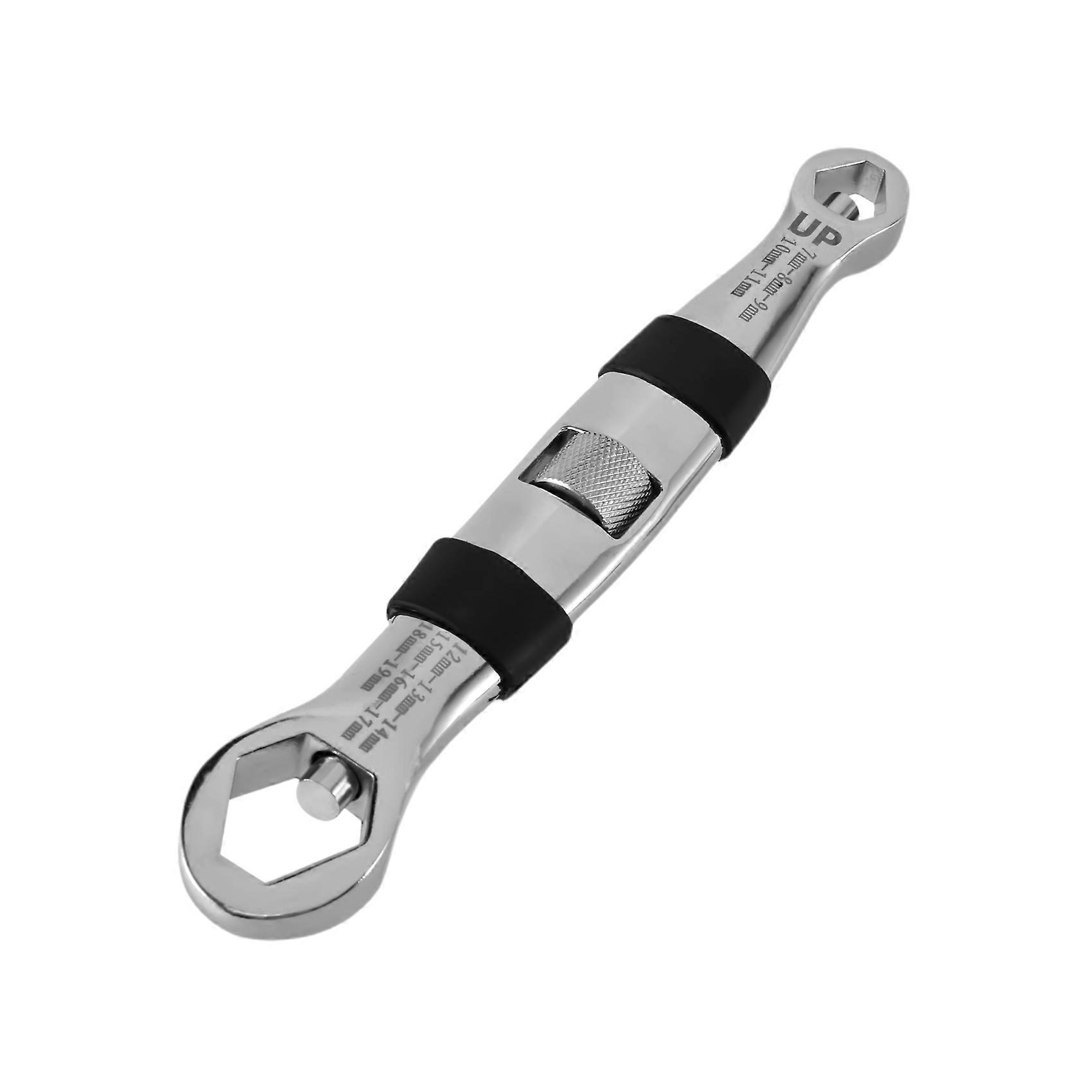 23 in 1 Multifunctional Flexible Type Wrench/7-19mm Adjustable Wrench Spanner
