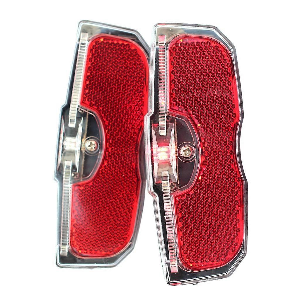 Sykling bakre stativ reflektor sykkelstativ baklys for bagasjebrett utholdende