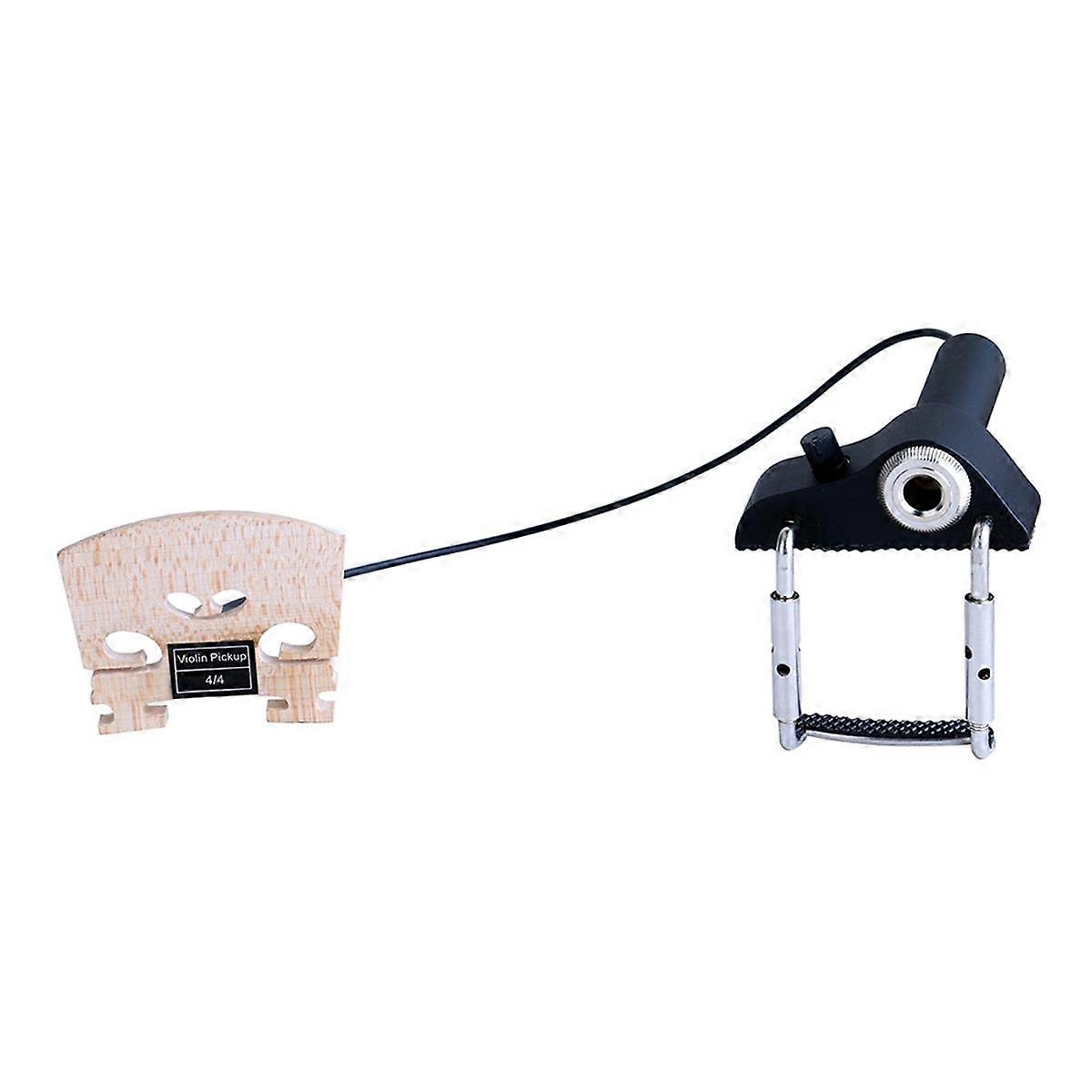Pickup for fiolin, elektronisk orgel, umiddelbar autentisk akustisk lyd - enkel å montere, justeringssted