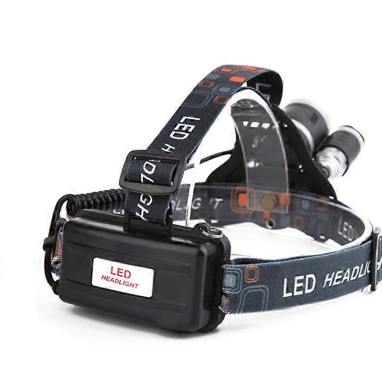 Zoomable Headlamp Head Torch Led Head Light Rechargeable Camping Flashlight