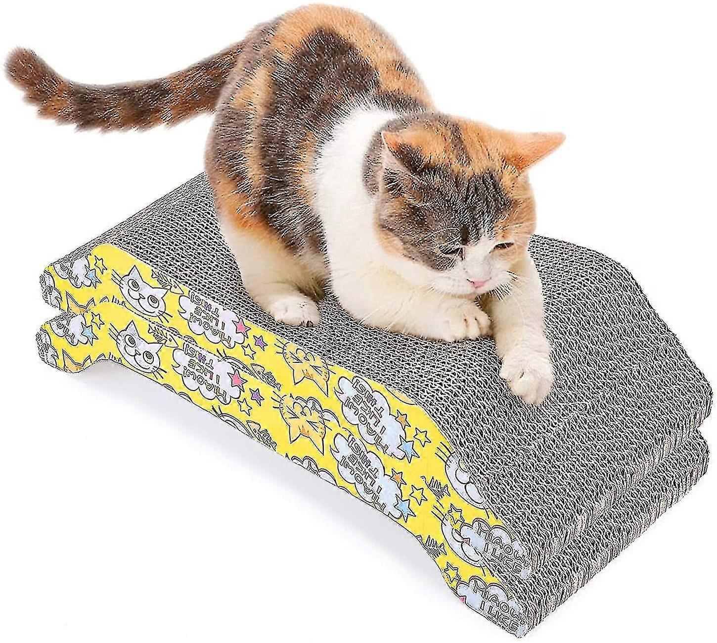 2pcs Double-sided Cat Scratching Board