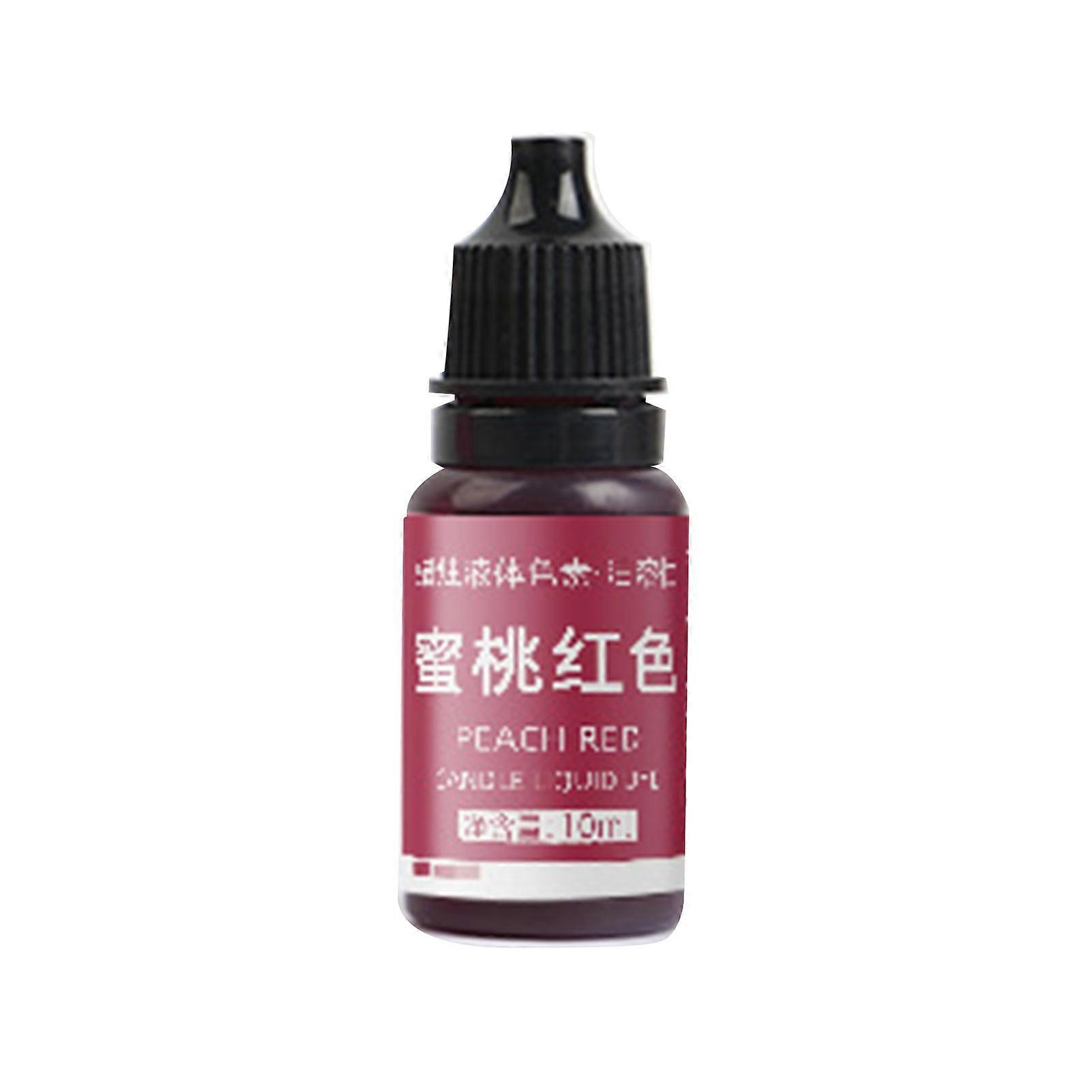10ml Candle Colorant Leakproof High Concentration Excellent Saturation Artistic Good Sealing Soap Candle Colorant Crafts Making KAESI