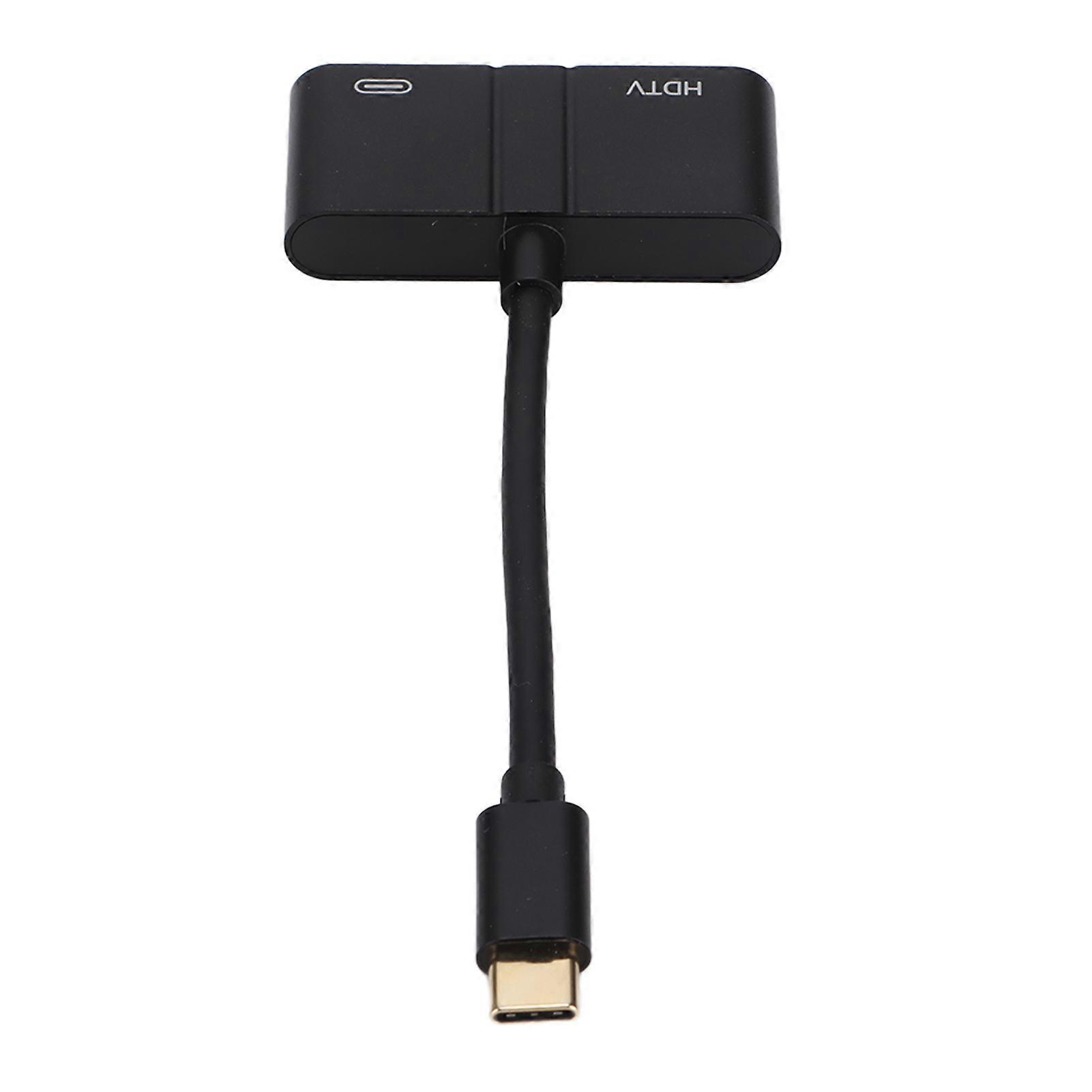 TypeC to 4K High Definition Multimedia Interface Adapter with PD Charging for IOS for Windows for Android for Linux