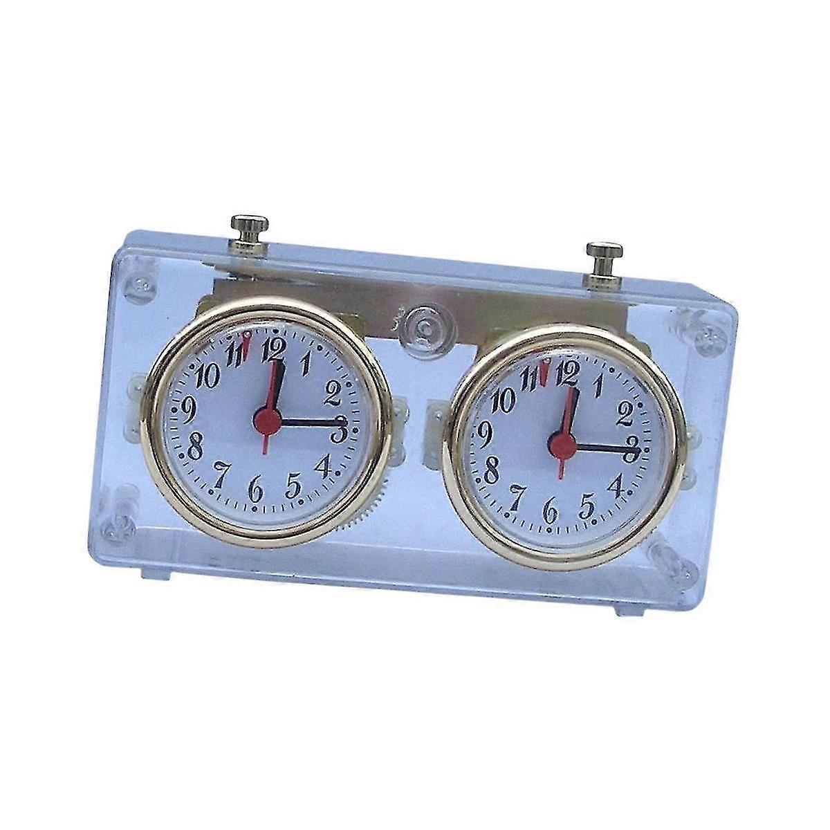 Portable Digital Timer Mechanical Analog For Chinese Chess Training Analogue Clock Chess Timer