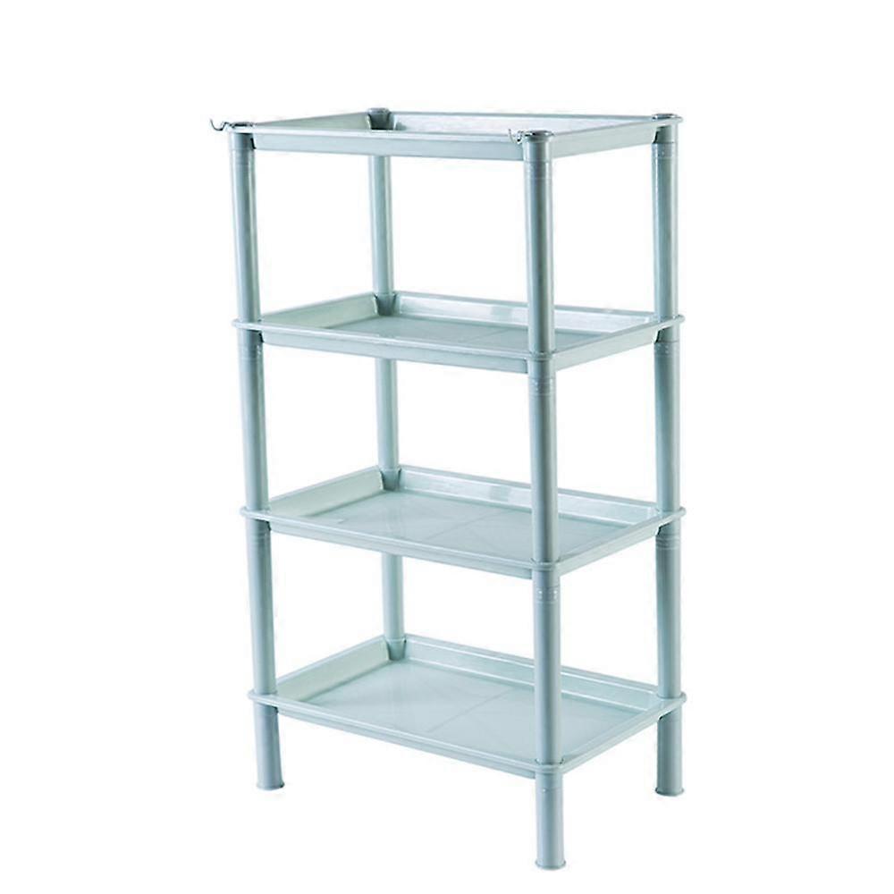 Bathroom storage desktop kitchen floor plastic rack