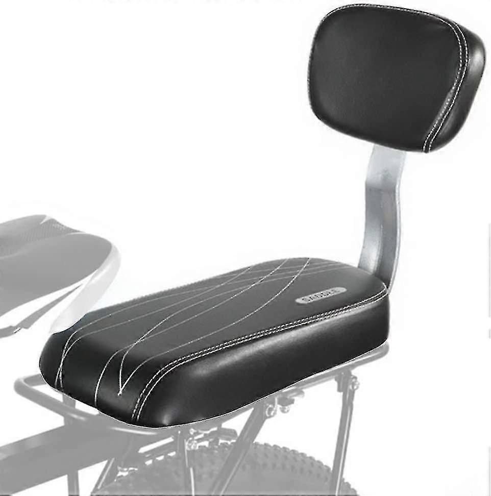 Bicycle Back Seat Bike Rack Rest Cushion With Back Saddle Cycle Accessories