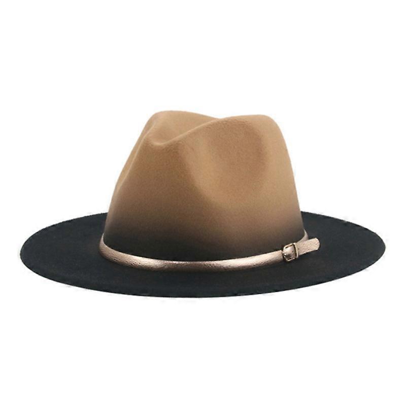 NWT FREYA Veronica Beard Freya NATURAL Ombre Straw Ribbon Sun Hat L NWT 260 Wide Brim Straw Straw Hat Ombre Fedora Hat Veronica Beard  main image 3