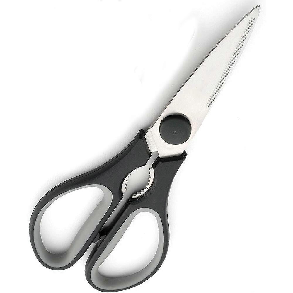Multifunctional kitchen scissors suitable for chicken bone fish bone meat scissors vegetable melon multi-purpose household scissors