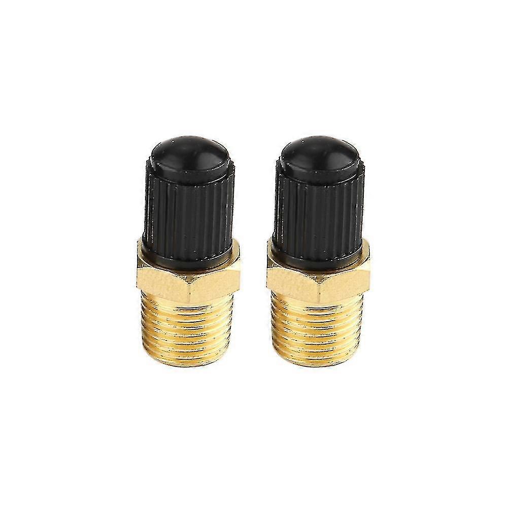 2pcs 1/8" NPT Mpt Messing Luftkompressor Tankfüllventil-lian