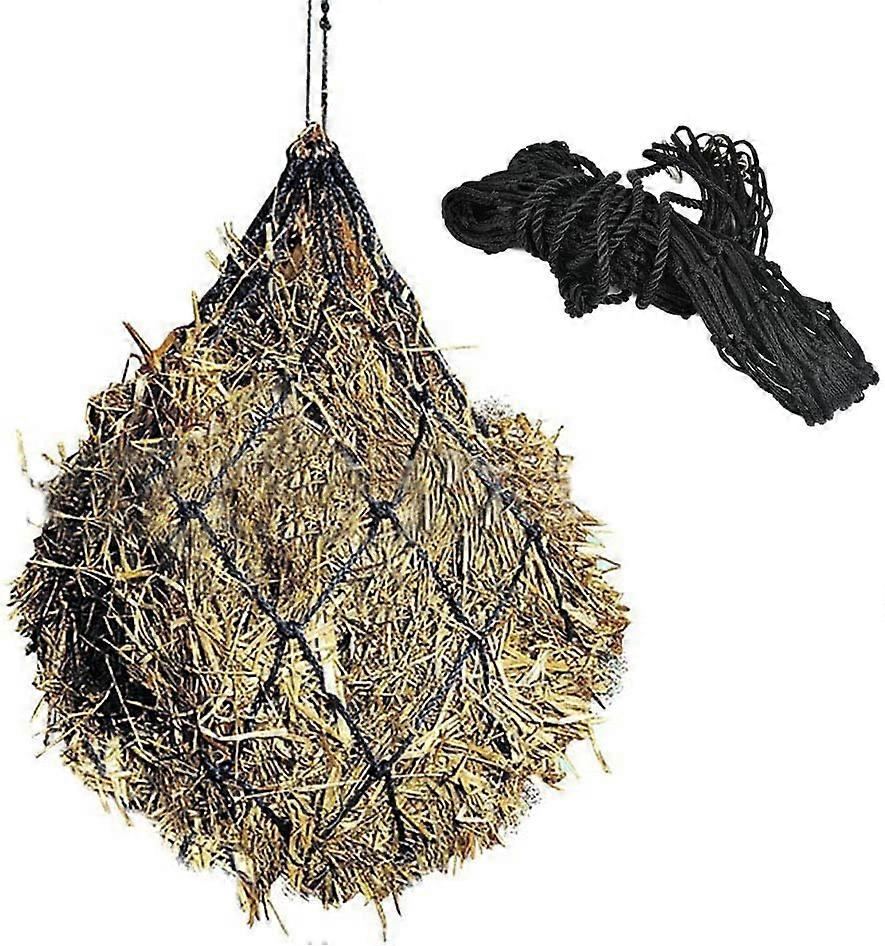 Hay Net, 5cm Mesh, 20kg Adequate Feeding, Slow Feeding Horse Feeder, Net Bag with Mesh Holes, Horse Feeding Accessories