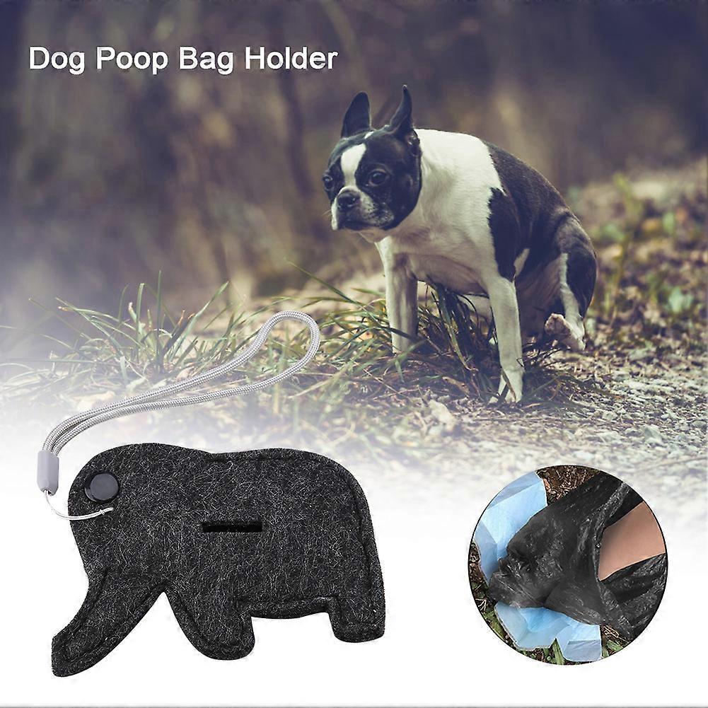 Portable Dog Poop Bag Dispenser Elephant Cartoon Shape Pet Waste Bag Holder