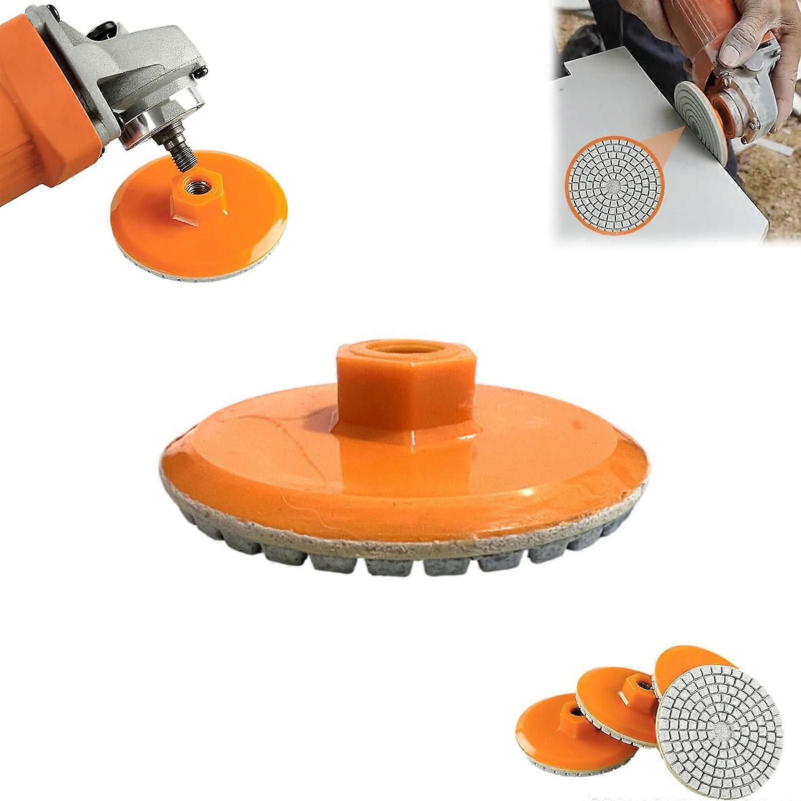 Integrovaný kotouč na ořezávání a leštění kamene 3palcové diamantové leštící kotouče