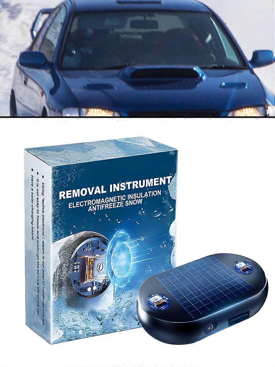 Solar Electromagnetic Molecular Interference Snow Remover Removal ,100% New