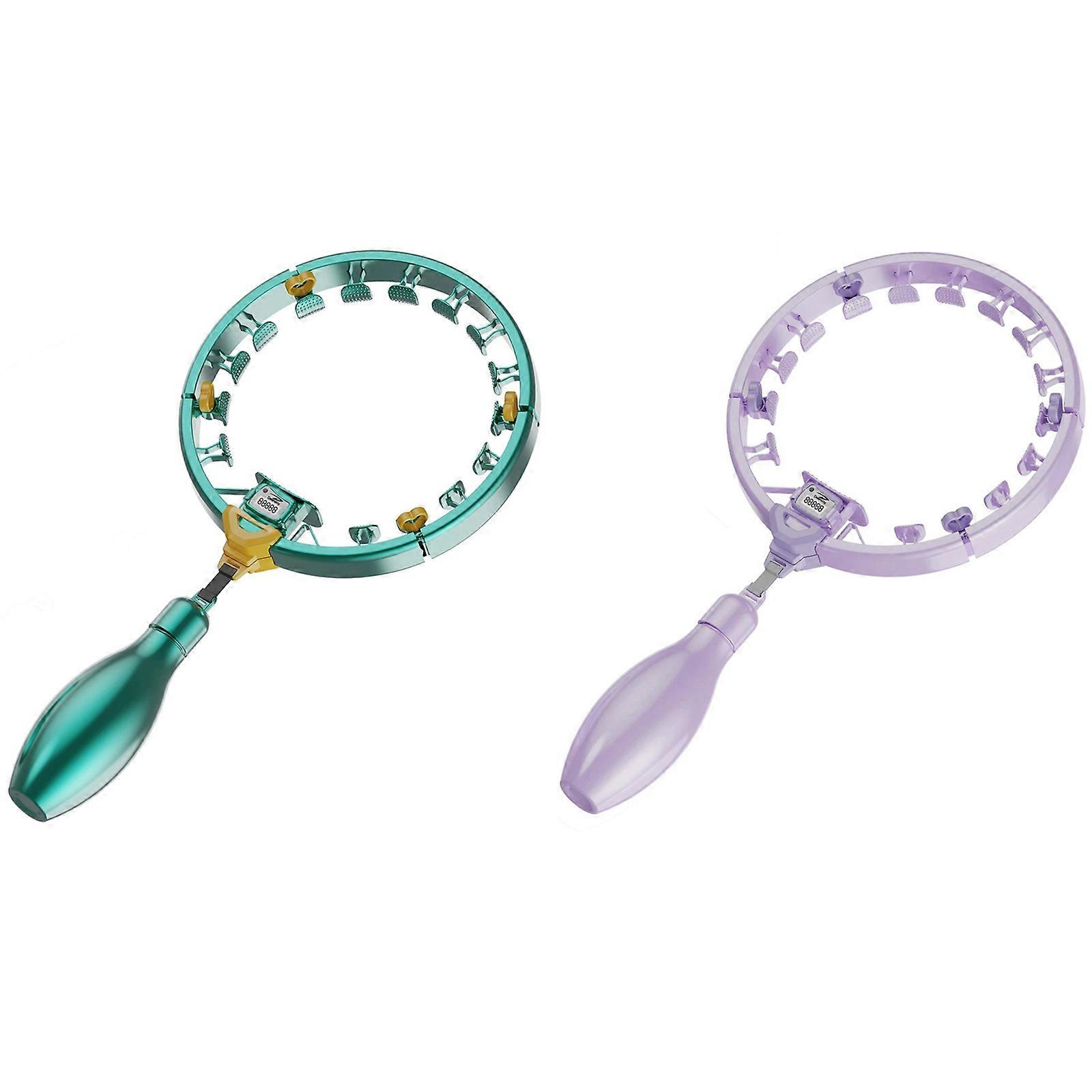 الأطواق الحلقية الذكية ، معدات تمرين البطن الذكية المرجحة للياقة البدنية مع 360 درجة الجمباز الكروي الغزل التلقائي