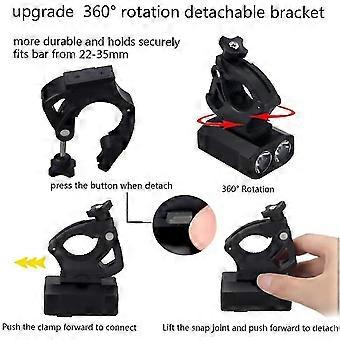 Bike Front Light Cycle Night Riding Double Lights Super Bright Mountain Bike