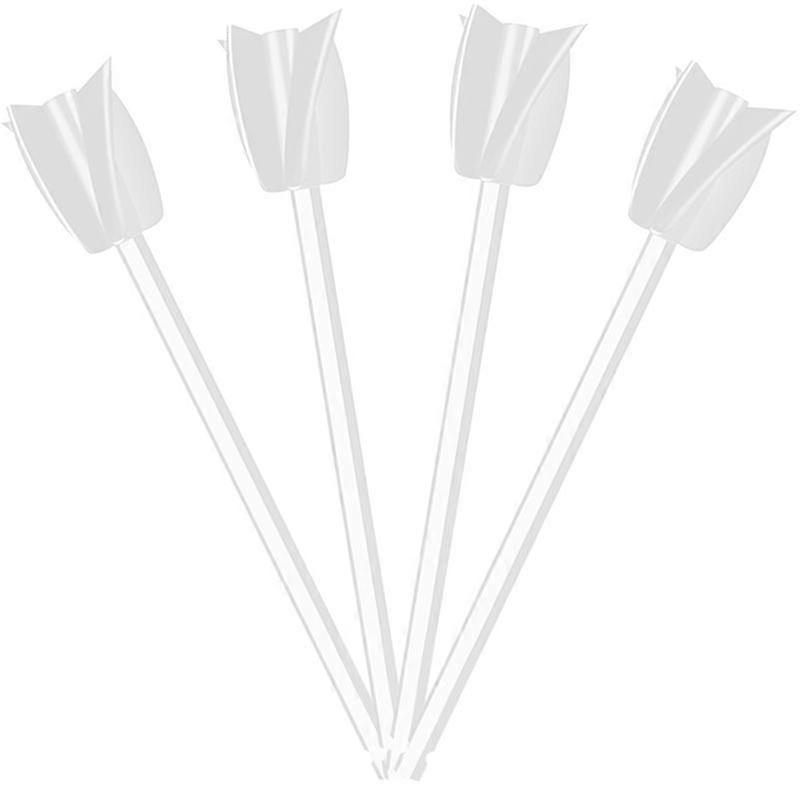 4Pcs Epoxy Mixing Stick Paint Stirring Rod Putty Cement Paint Mixer Attachment with Drill Chuck for