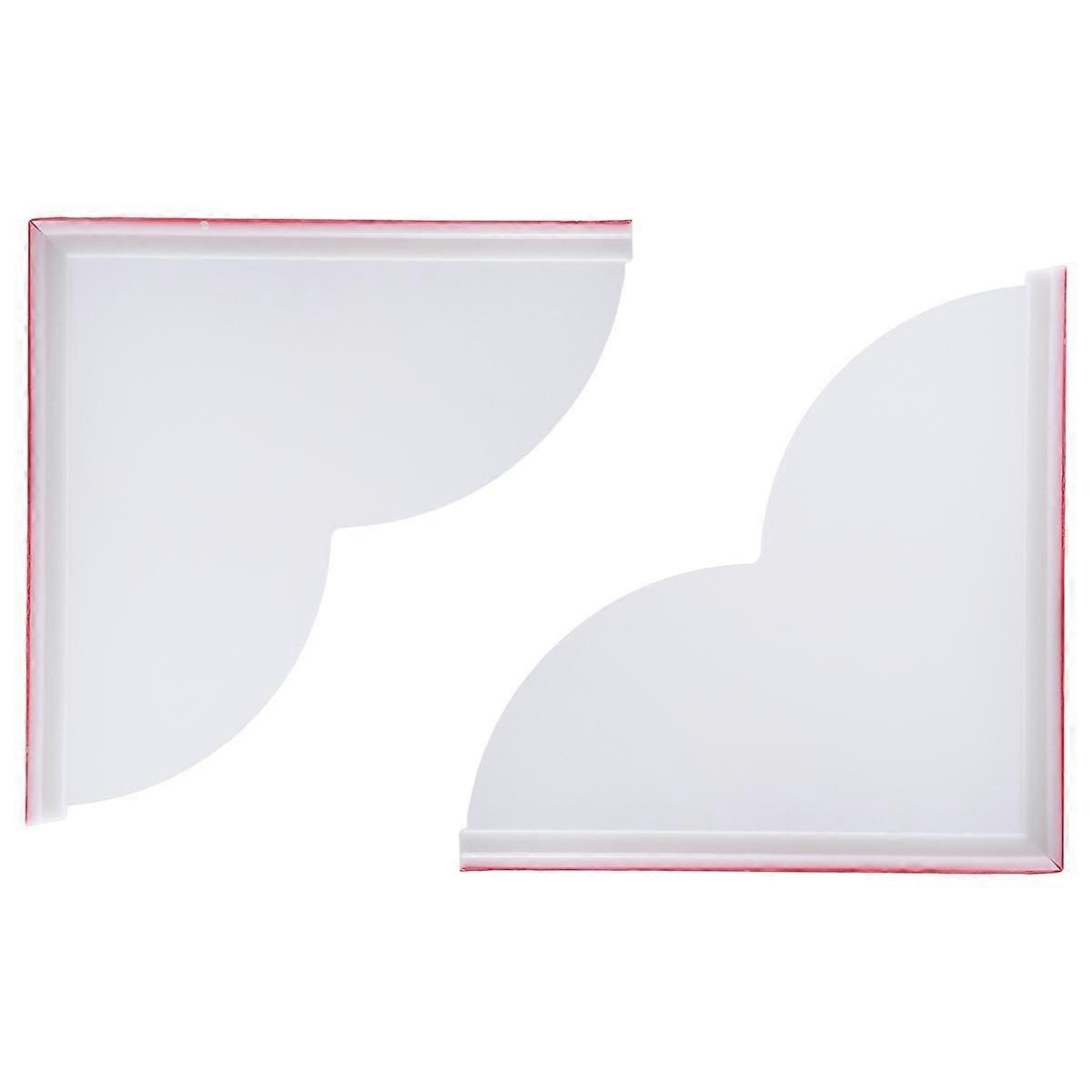 2 STKS Badkuip Hoek Splash Guard, Acryl Corner Guard Douche Badkuip Guard, Badkamer Badkuip Splas