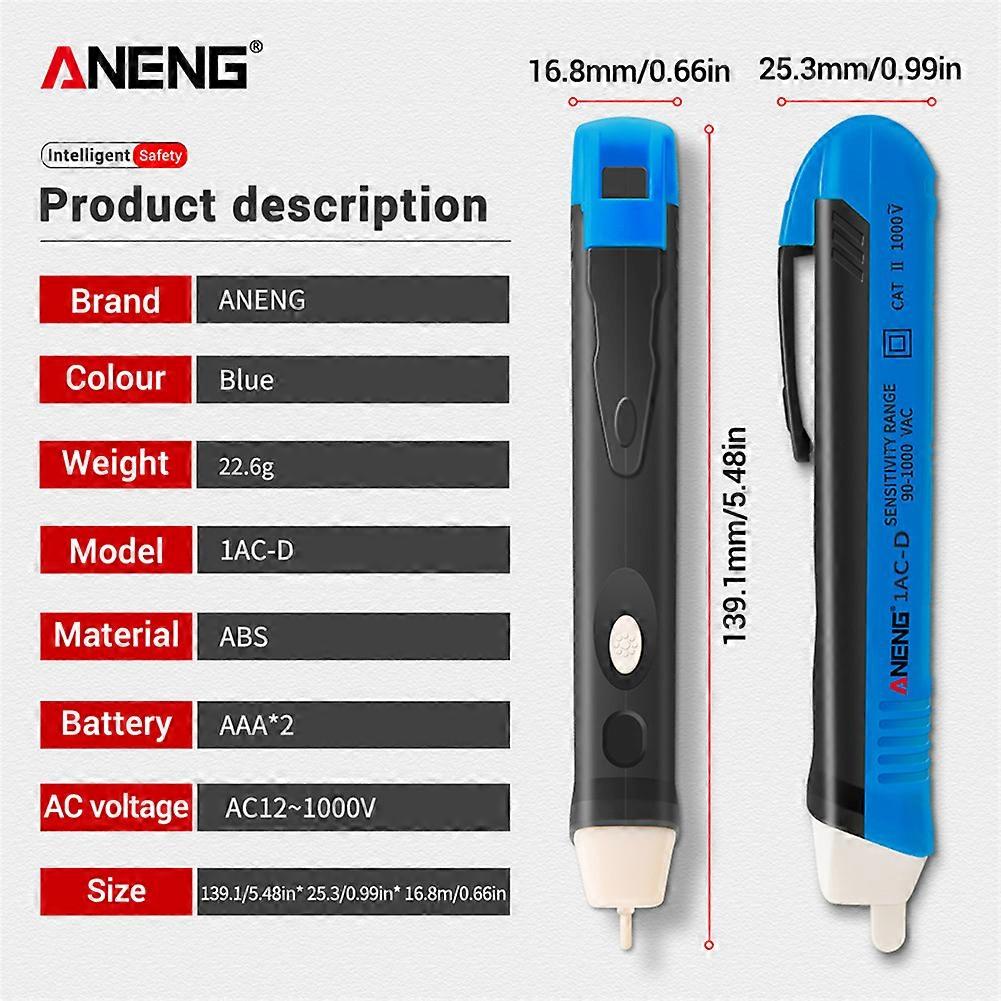 Non-contact Induction Test Pencil AC110V 220V Voltmeter Voltage Probe Volt-1pc