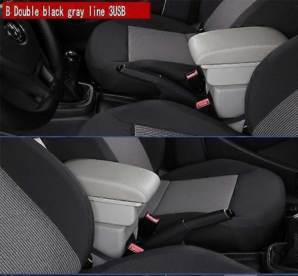 For Mitsubishi Mirage Space Star Armrest Box Arm Elbow Rest Car Center Console Storage Case Modification Accessories with USB