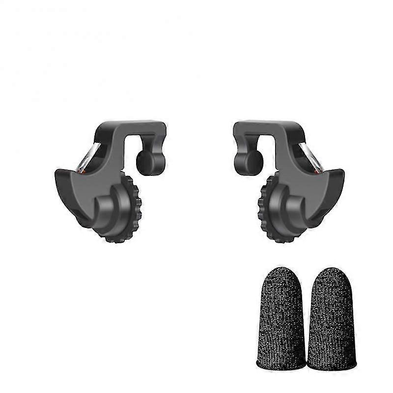 K9 Mobile Game Trigger For Pubg Phone Gaming 6 Finger Trigger Sensitive Shoot Phone Game Trigger