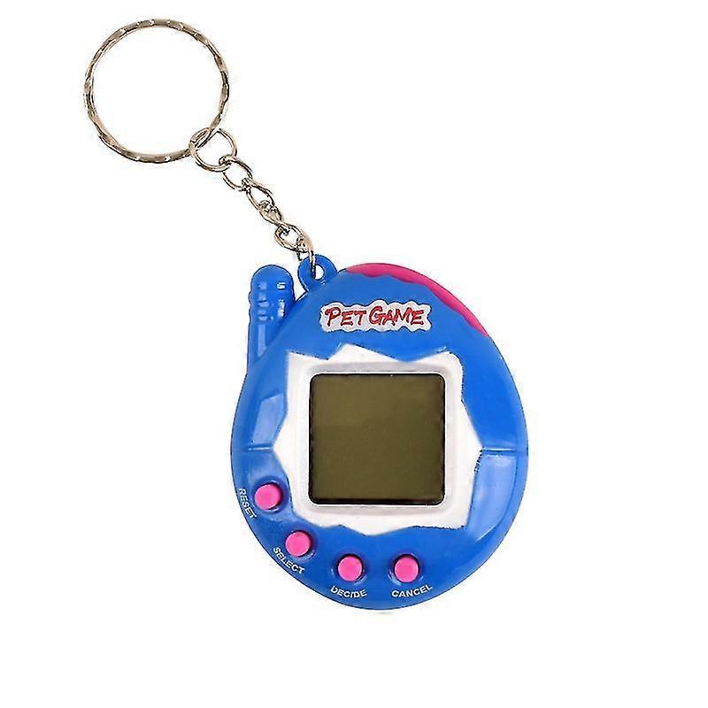 Blue pet game console electronic pet machine nostalgic game console toy gift
