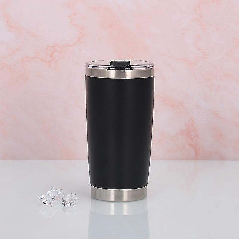 Rustfritt stål varmeisolasjonskopp, reisekrus, bærbar bilkrus