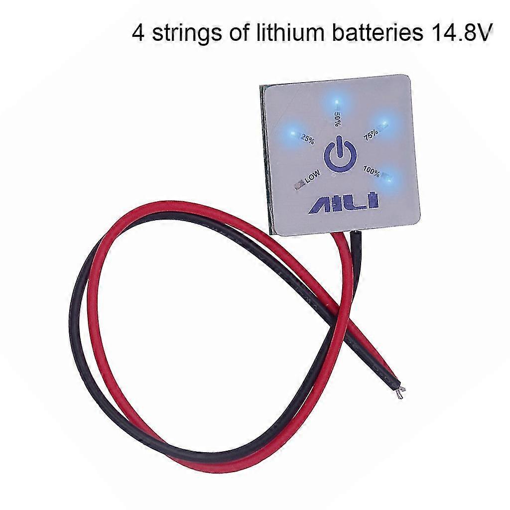 5 Led 11.1v 12v 12.6v Lead Acid Lithium Phosphate Battery Power Display Panel