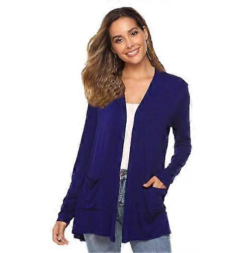 Women's Long Sleeve Open Front Knit Cardigan Sweater