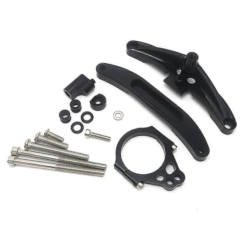 Supporto di montaggio per ammortizzatori lineari stabilizzatore per Yamaha Fz1 Fazer 2006 - 2015 Set di staffe per ammortizzatori dello sterzo in alluminio CNC per motocicli