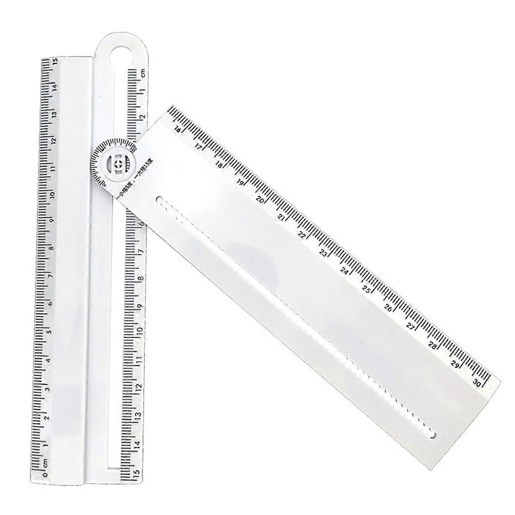 Compass Ruler Drawing Marking Circle Ruler Sturdy Ergonomic Design for School