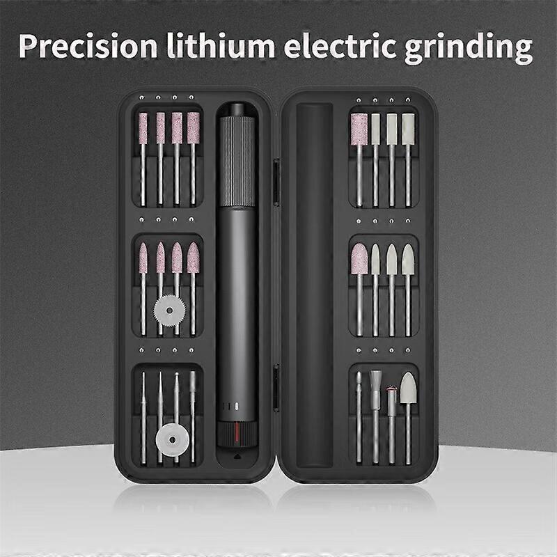 28 in 1 Mini Grinder Portable Electric Engraving Pen Engraving Machine Dual Speed Grinding Polishing Engraving Rotary Tool Set