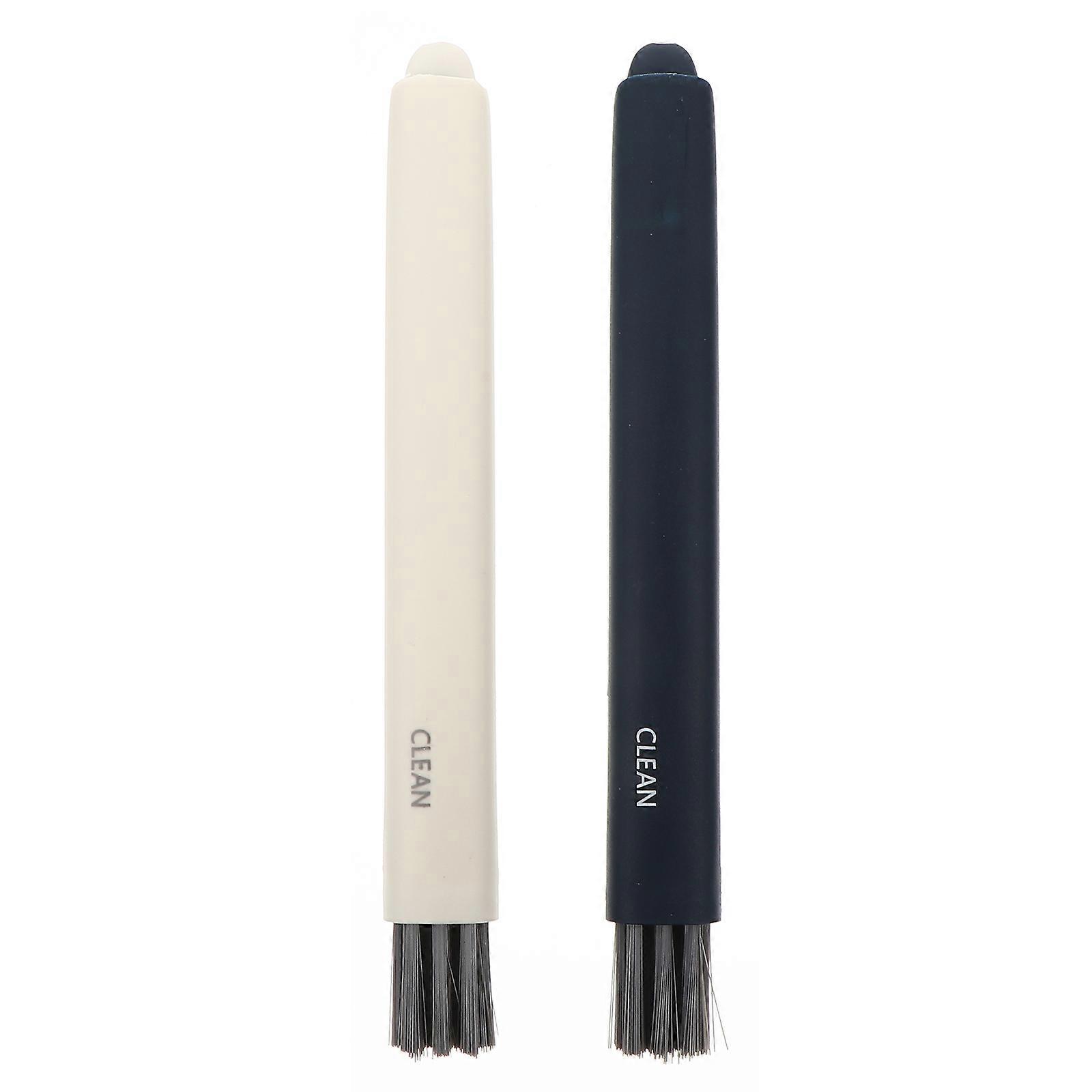 2 Pcs Window Slots Cleaning Brush 2 in 1 Small Gap Cleaning Dustpan and Brushes