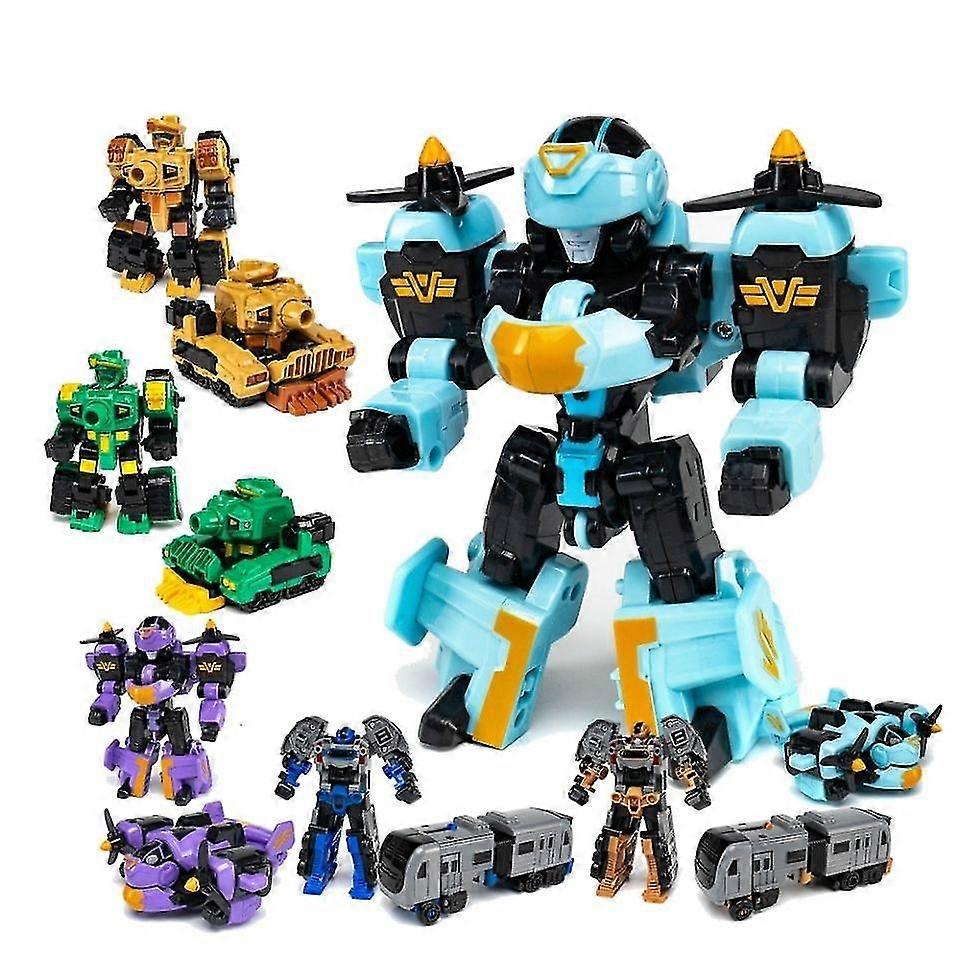 Transformátor Auto Robot Mech Válka Bůh Tank Letadlo Model Kreslené hračky Vánoční dětské dárky