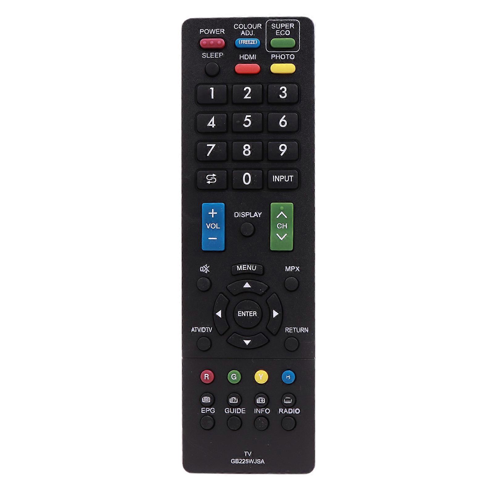 Universal LCD LED TV Remote Control Replacement for Sharp GB225WJSA Remote
