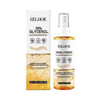 35% Glycerin Hair Oil for Deep Moisturizing & Shine | Nourishing Olive & Castor Oil Treatment for Smooth, Healthy Hair - Suitable for All Hair Types