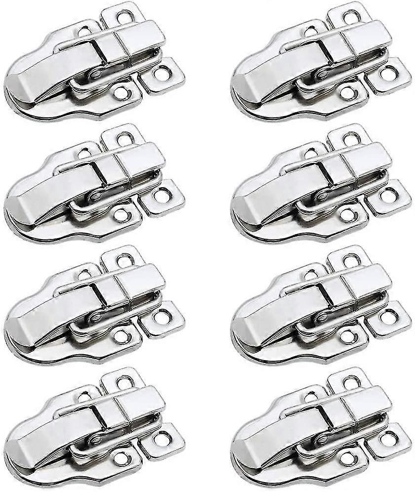 Set Of 8 Toggle Latches Metal Lever Closure Toggle Clasp Latch Spring Box