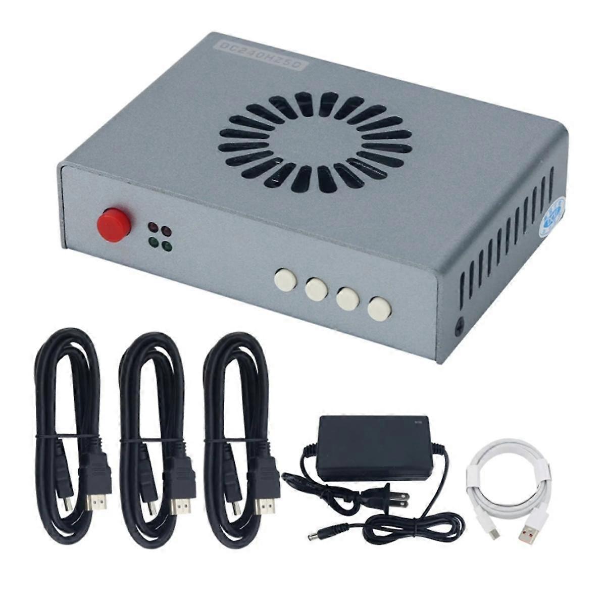 CapDMA Video Overlay Box - Kompatible DMA-Videoprozessorunterstützung für 2K144 / 1K240 Computerkomponenten (US-Stecker)