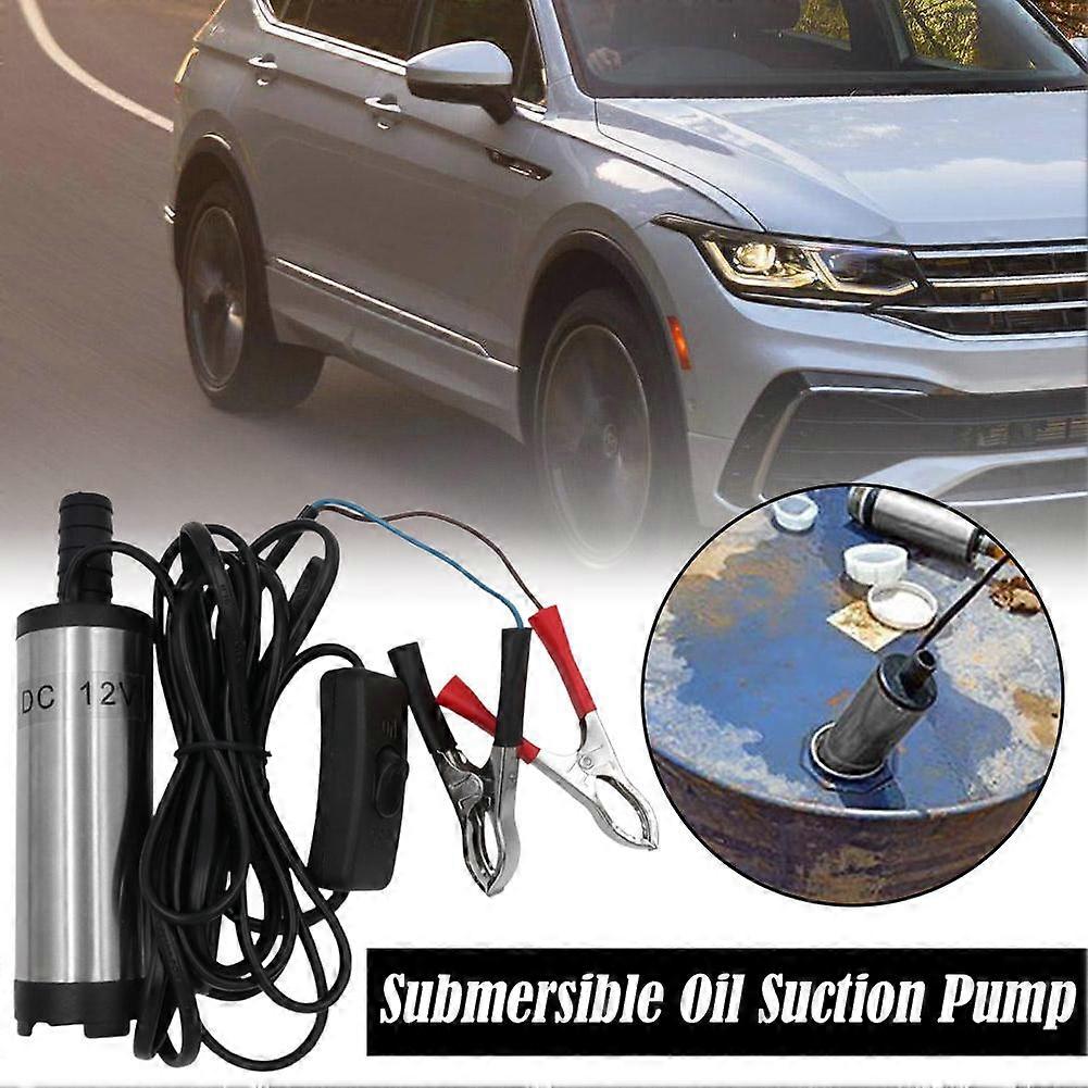 مضخة السيارة الكهربائية المحمولة DC12V مضخة نقل الوقود نقل الزيت للتزود بالوقود