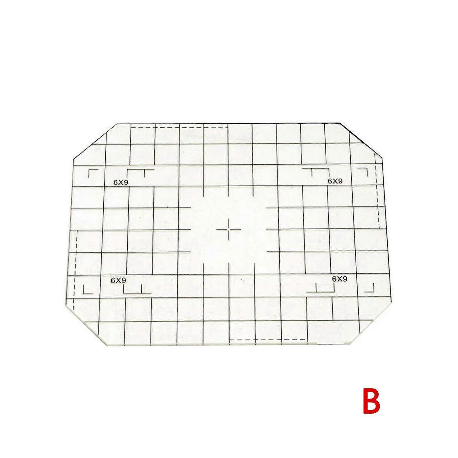 New Replacement 4x5 Ground Glass Focusing Screen Grid For Large Format Camera