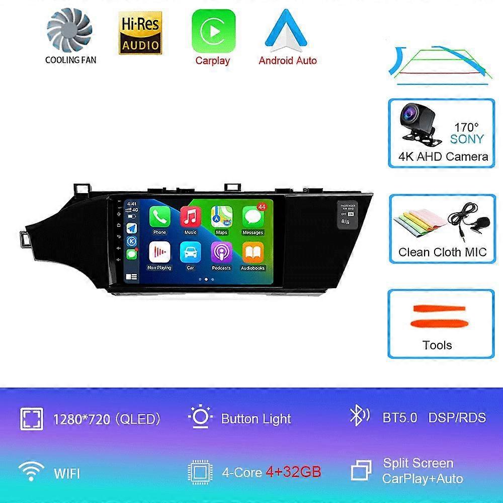 Car Radio Android 14 For Toyota Avalon 4 Iv Xx40 2012-2018 Auto Carplay Screen Automotivo Bluetooth Stereo Multimedia Player Gps
