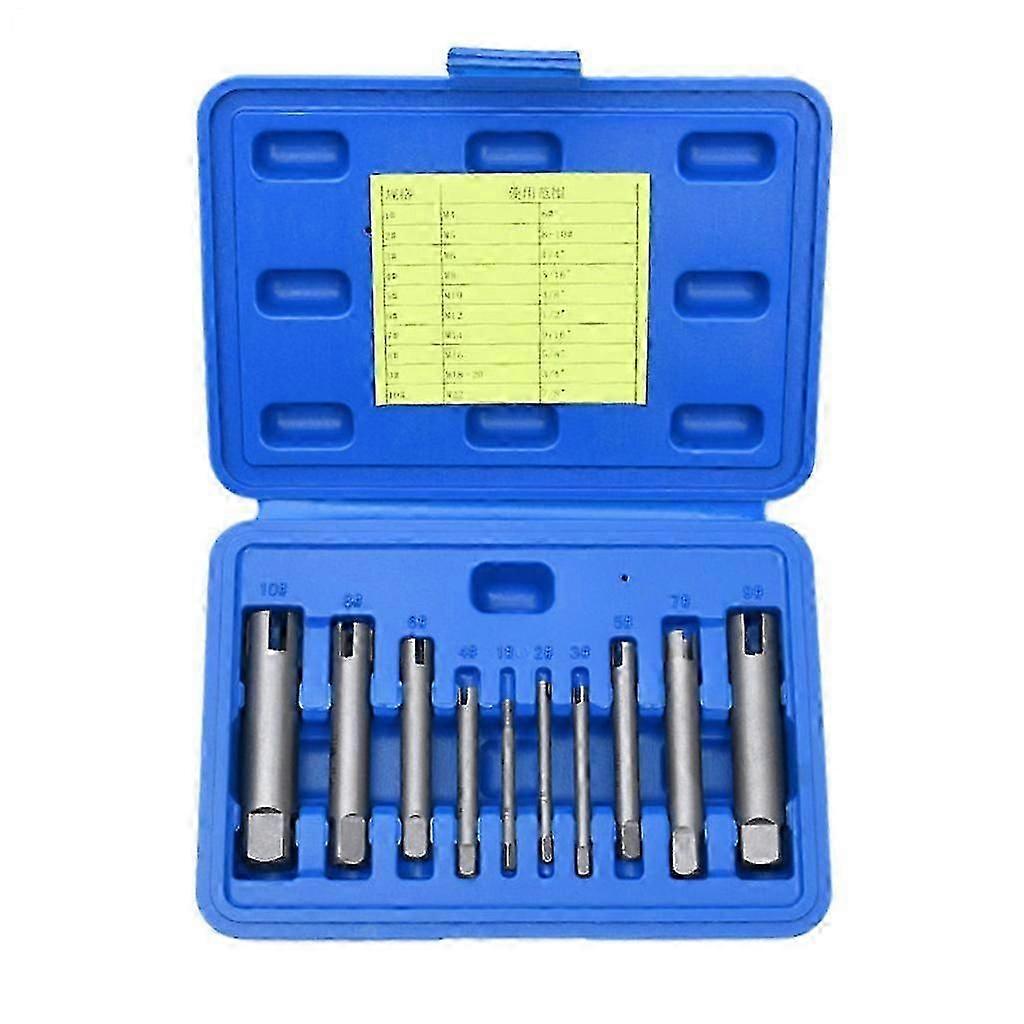 5/6/9/10pcs Broken Tap Extractor Removal Tool Kits Removes 3 To 20mm 3/4 Claws