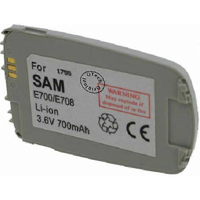 Mobile Phone Battery for SAMSUNG SGH E708 SILVER