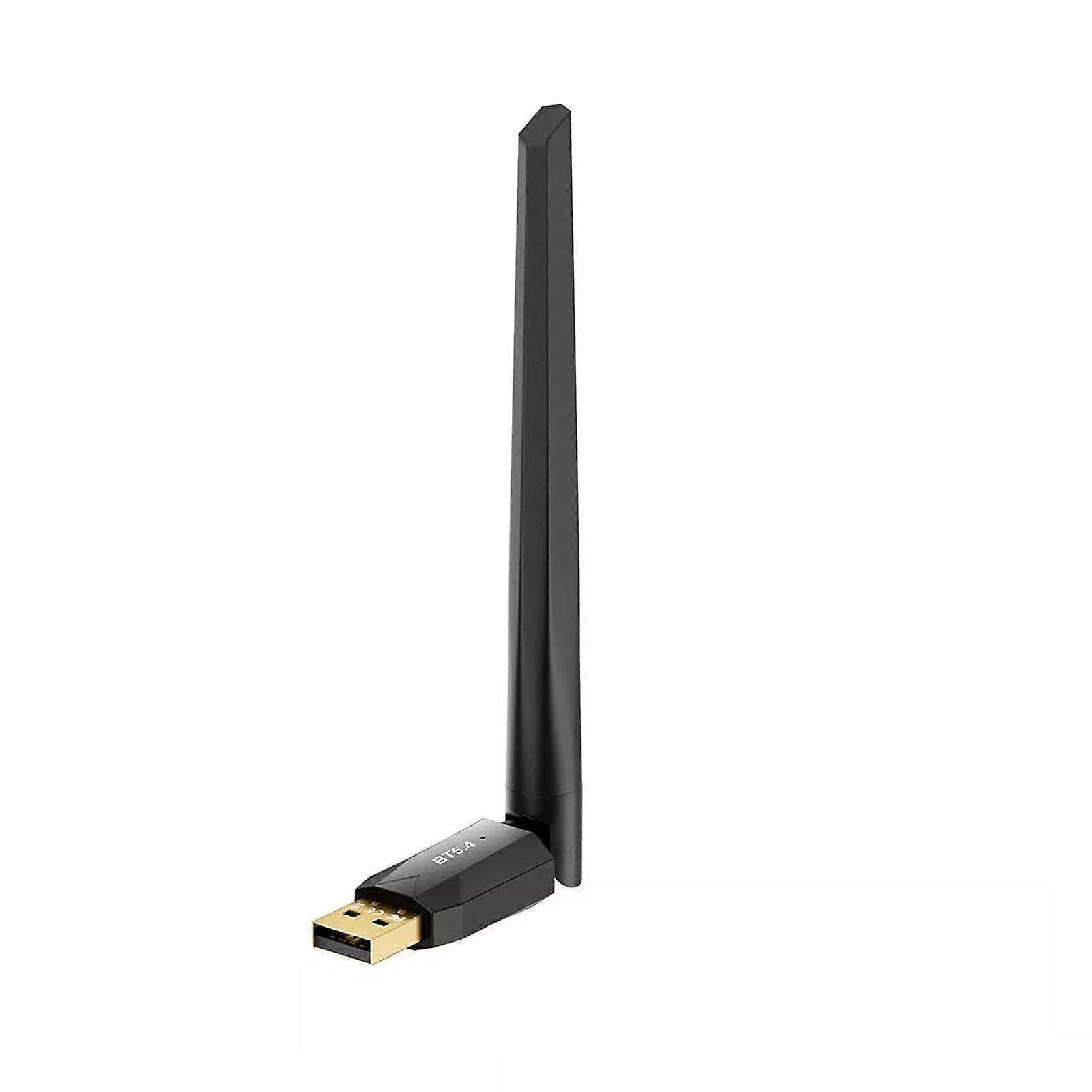 Bluetooth 5.4 Adaptör 100M Uzun Menzilli Bluetooth Dongle EDR USB PC ve Deskto için