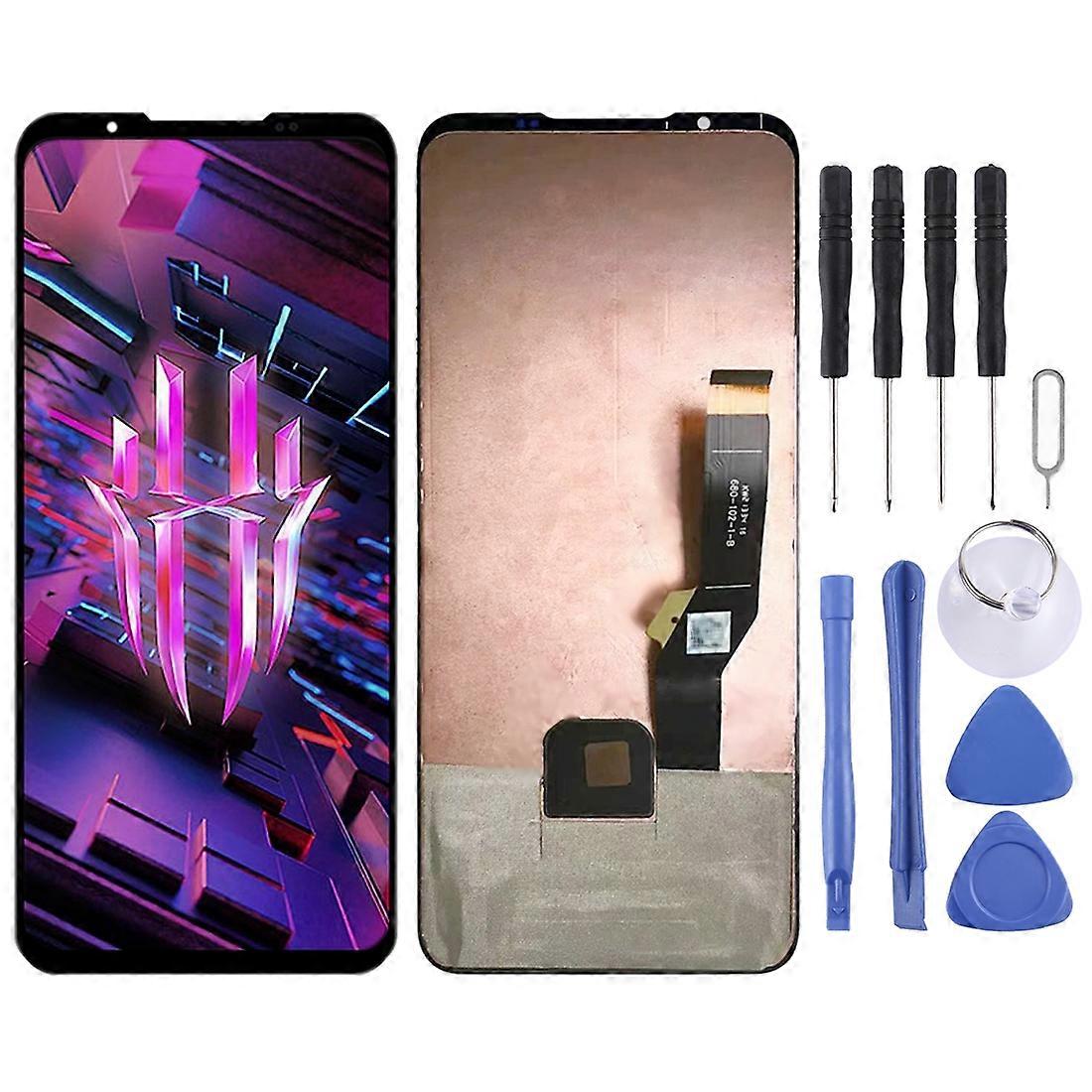 AMOLED LCD οθόνη για ZTE Nubia Red Magic 7S με ψηφιοποίηση πλήρη συναρμολόγηση